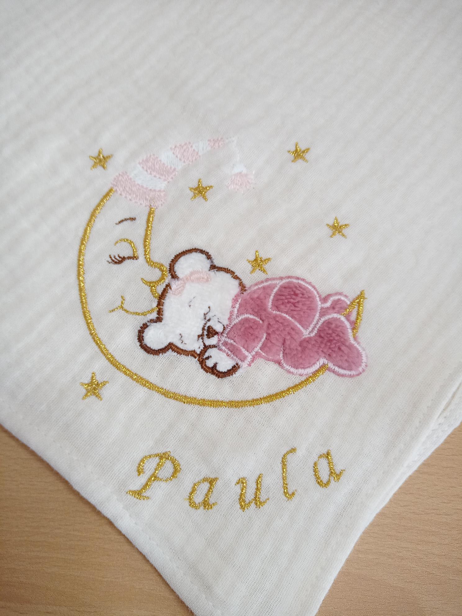 lange brodé personnalisé