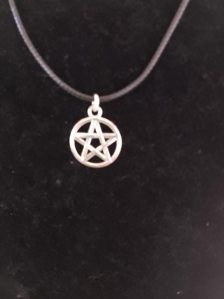 Pentacle Charm Necklace 