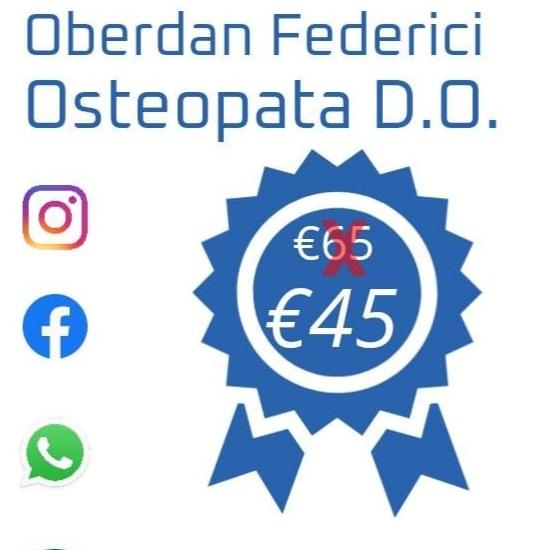 Osteopatia/massoterapia promozione