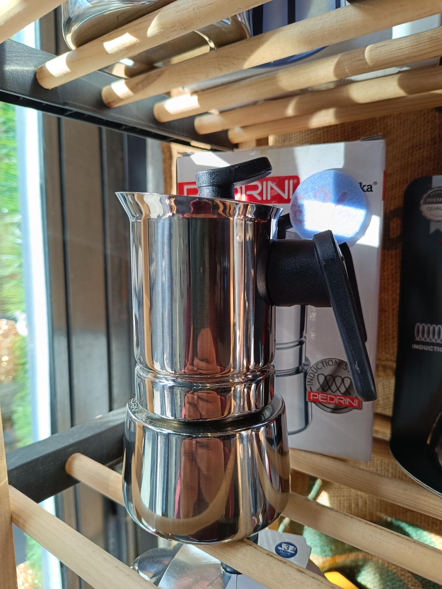 Pedrini a induzione d' acciaio 2 tazze 