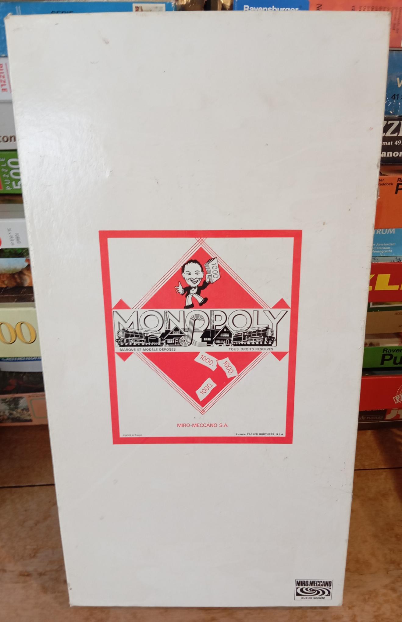 Jeu Monopoly Miro Meccano 