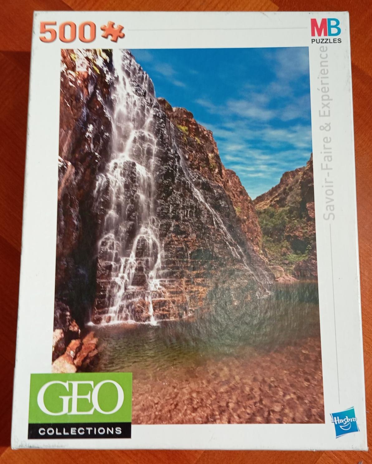 Puzzle Géo collection cascade 500 pièces 