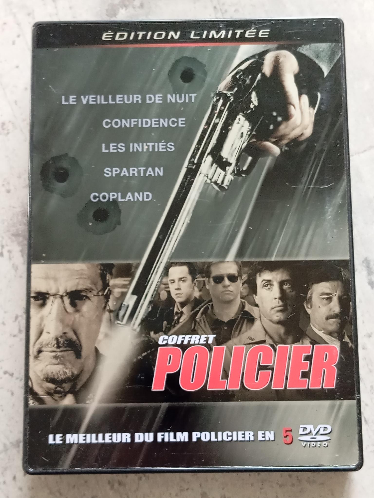 Coffret 5 DVD policier