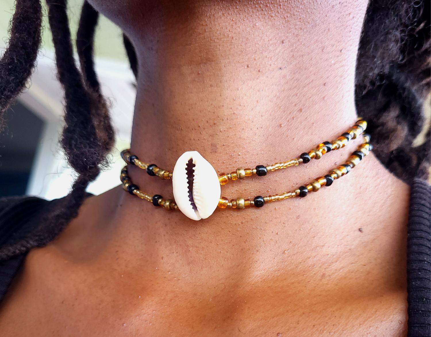 Radekou double bande noir et dorée