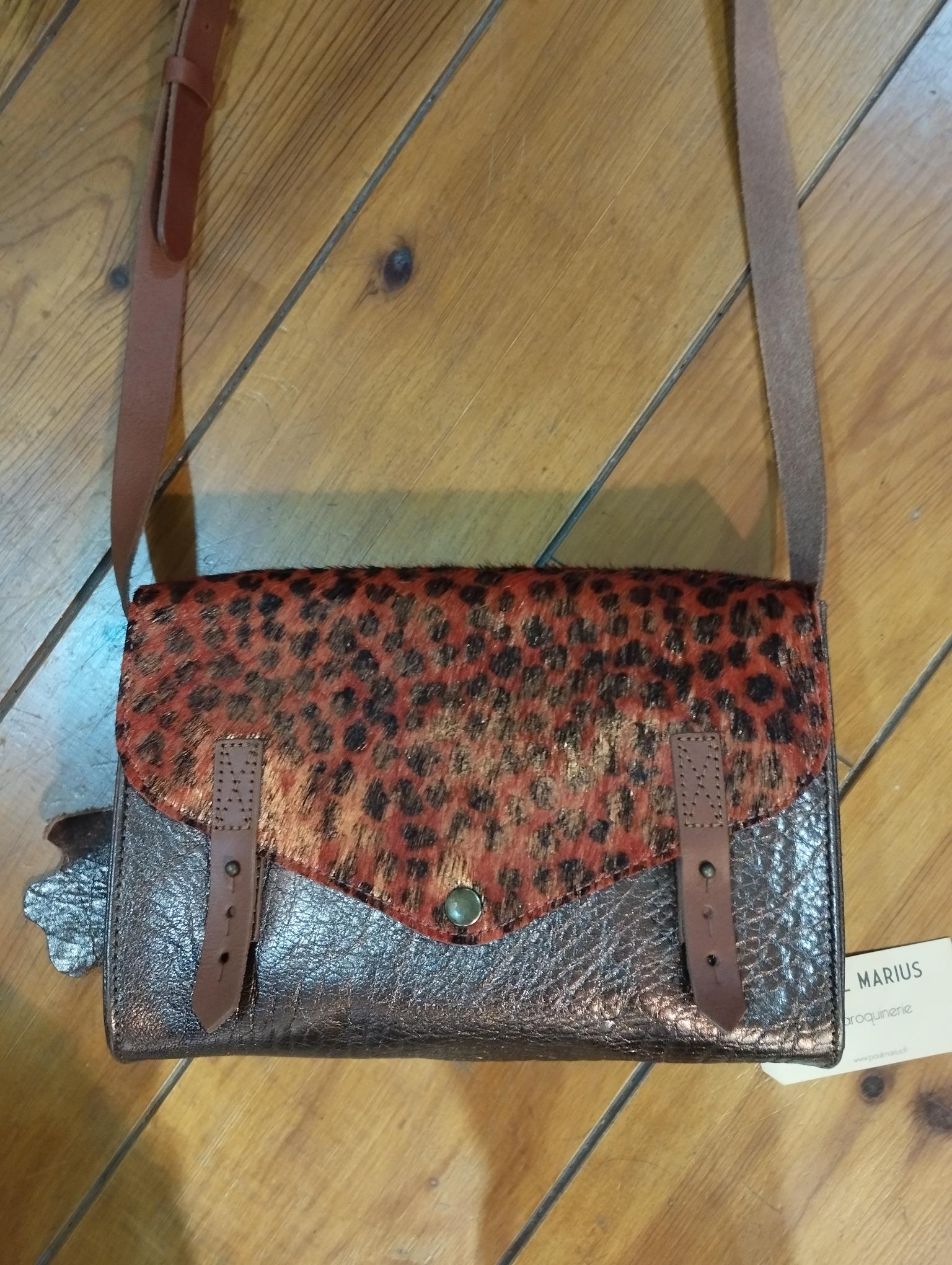 L'indispensable Léopard Orange/Cuivré 