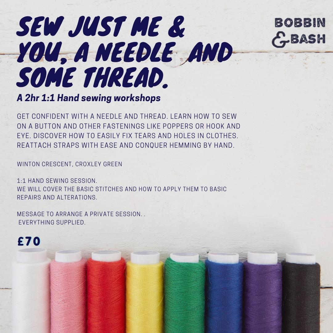 Sew Just Me &amp; You, A Needle And Some Thread 