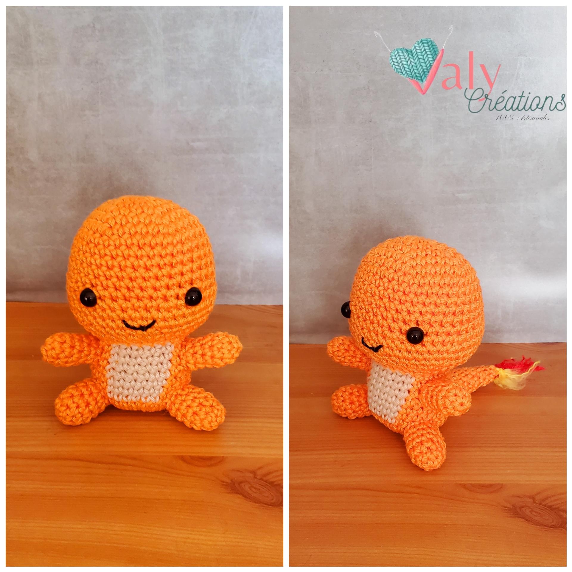 Mini "salameche" ( sur commande)