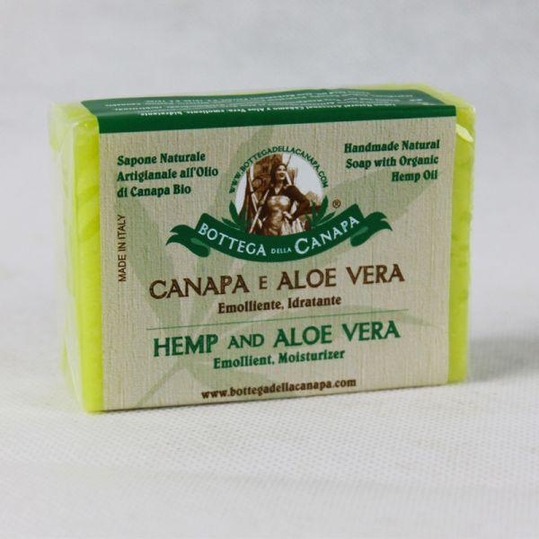Saponetta naturale con Aloe e Canapa