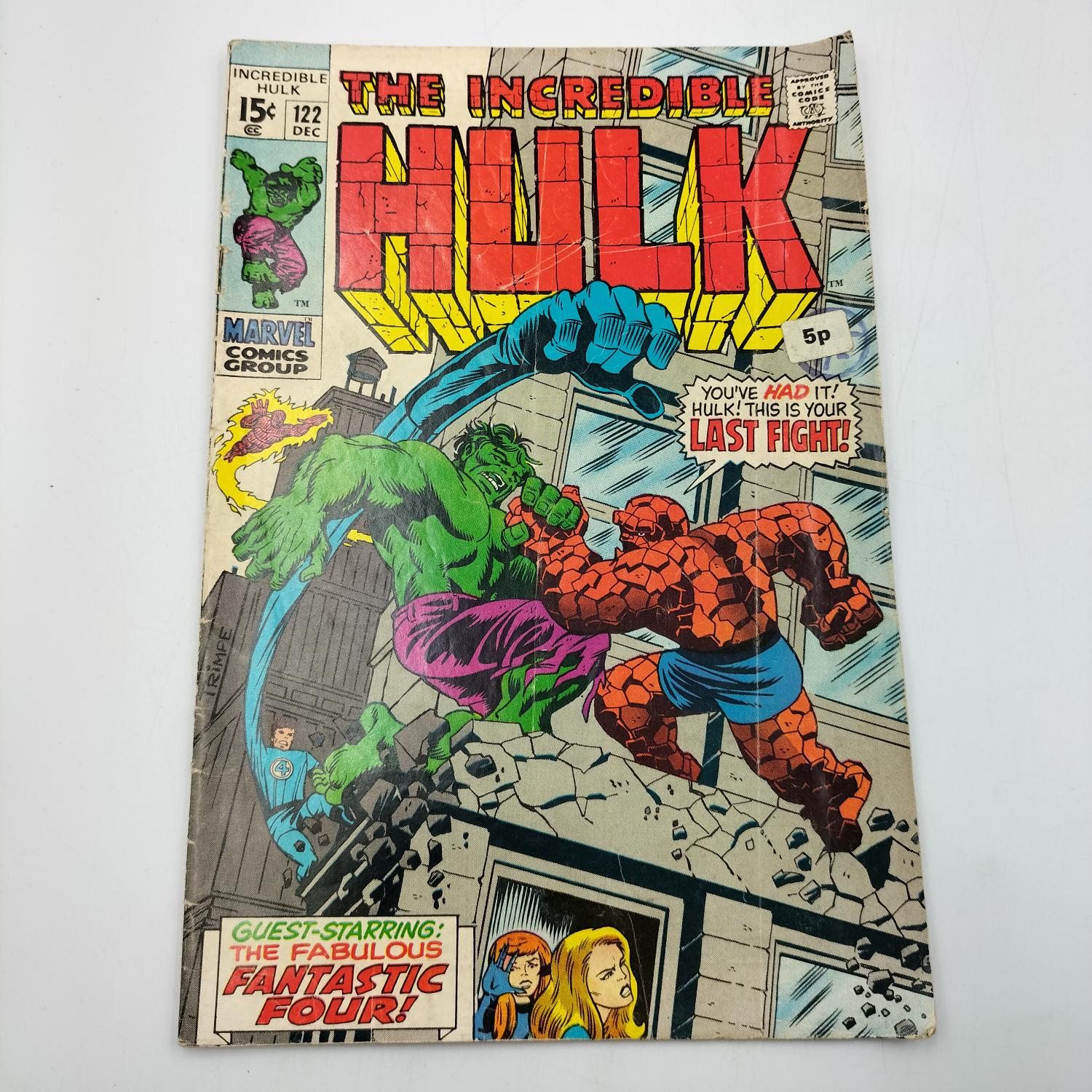 Incredible Hulk #122