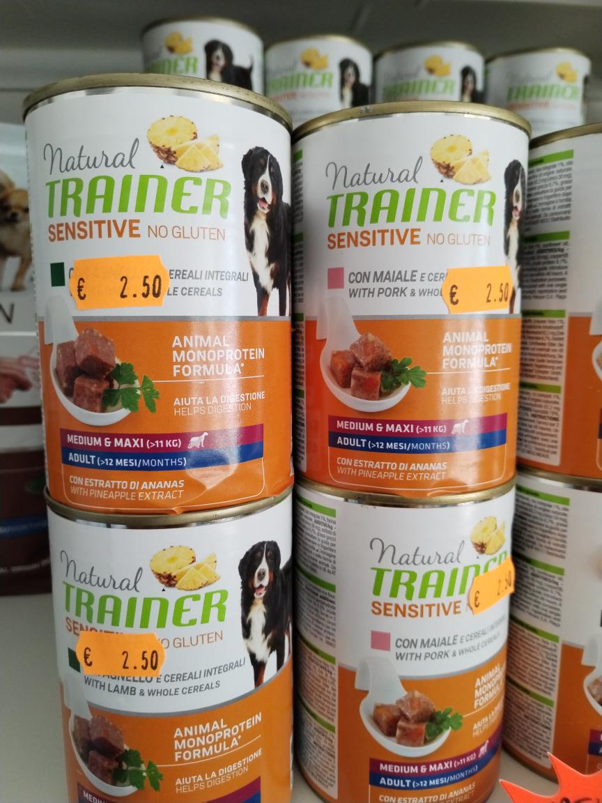 Natural Trainer Sensitive No Gluten Medium&amp;maxi Adult 