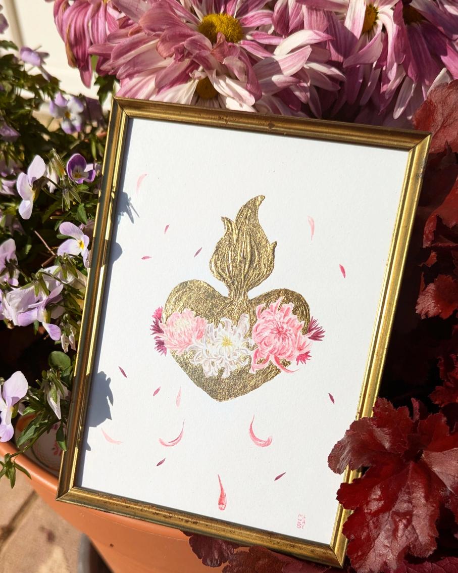 ex-voto chrysanthèmes