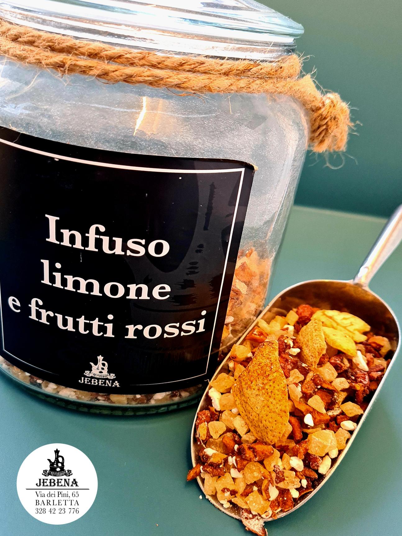 Infuso "mangia e bevi" LIMONE E FRUTTI ROSSI