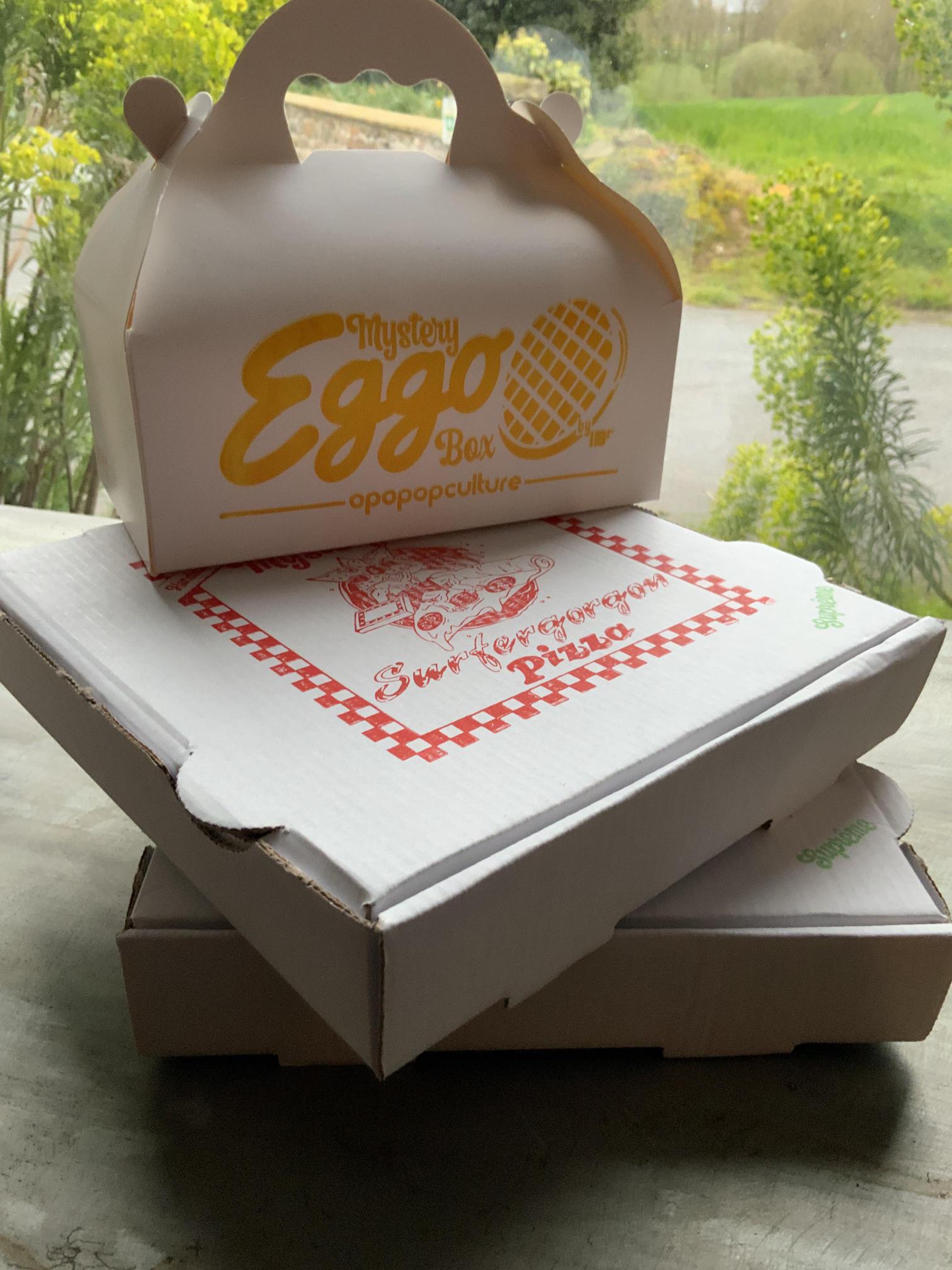 Lot mystery pizza box Stranger Things