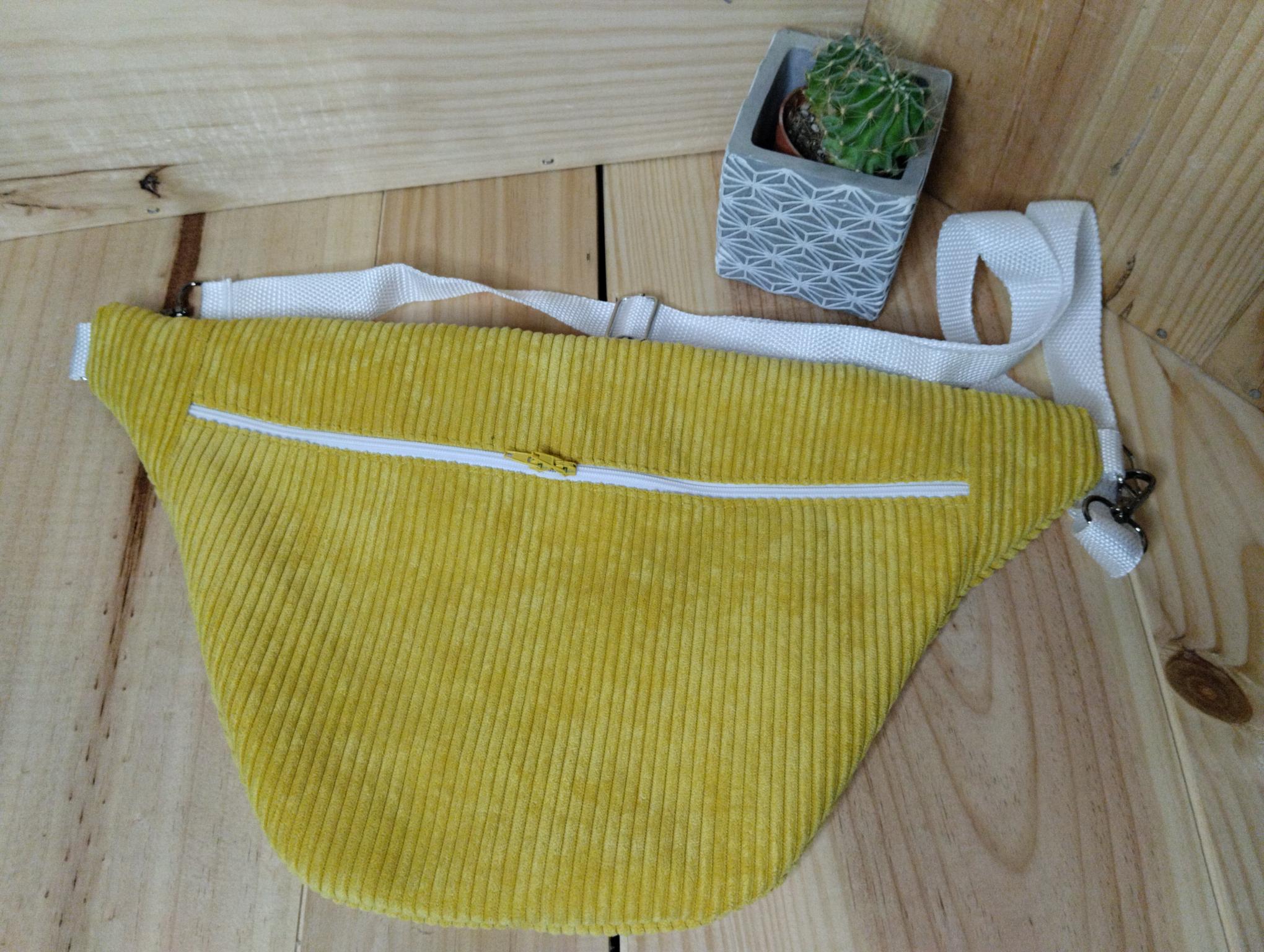 Sac banane xxl "jaune" 